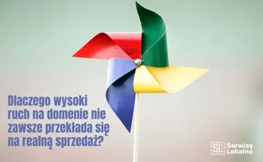 Obraz do artykułu: Pułapka „dużych liczb”. Dlaczego wysoki ruch na domenie nie zawsze przekłada się na realną sprzedaż?