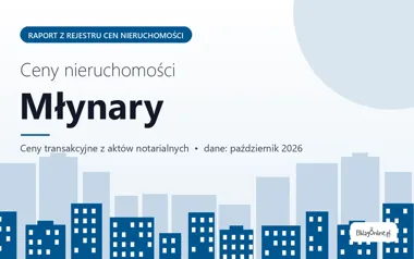 Ceny mieszkań w Młynarach — październik 2026