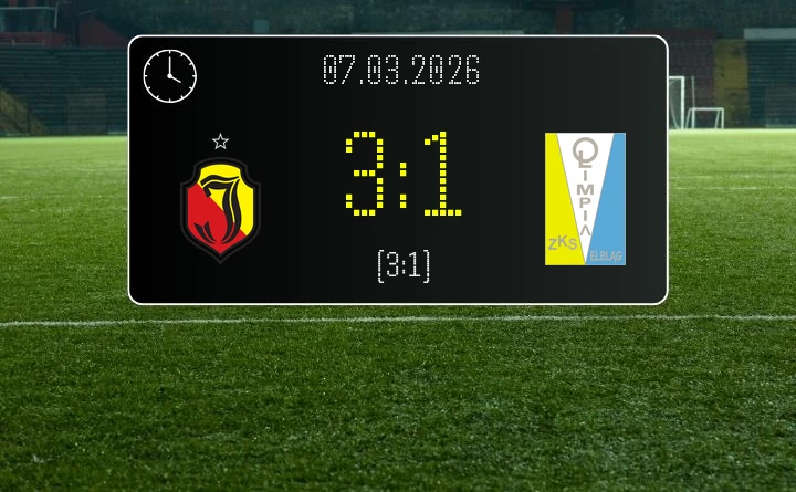 [PIŁKA NOŻNA] Jagiellonia Białystok II – Olimpia Elbląg 3:1 – porażka gości w Betclic 3. Liga Grupa 1 (Grupa I)