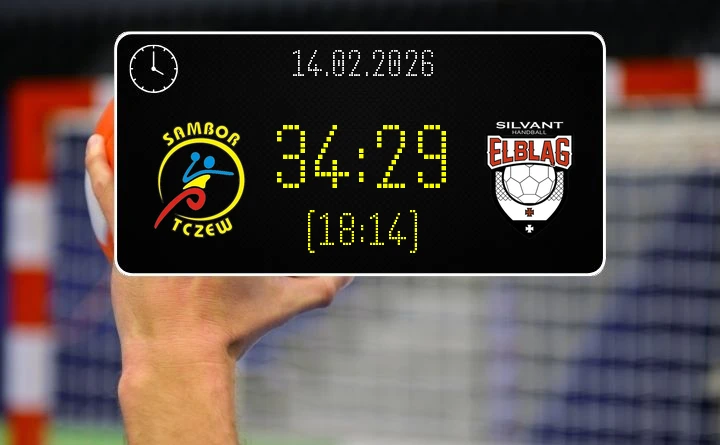 [PIŁKA RĘCZNA] Sambor Latocha Agropom Tczew zwycięski u siebie w meczu I Liga Mężczyzn (Grupa A) – Silvant Handball Elbląg przegrał 34:29