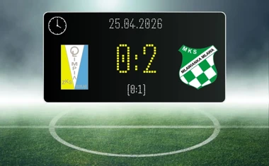 [PIŁKA NOŻNA] Betclic 3. Liga Grupa 1 (Grupa I): Olimpia Elbląg – Mławianka Mława 0:2