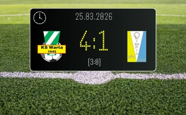 [PIŁKA NOŻNA] Zaległa 19. kolejka Betclic 3. Ligi Grupy 1 (Grupa I) – Warta Sieradz – Olimpia Elbląg 4:1