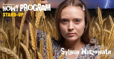 Grafika promocyjna wydarzenia ELBLĄG | Sylwia Wiszowata — „Nowy Program” (stand-up)