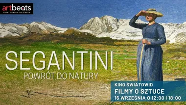 Grafika promocyjna wydarzenia Filmy o sztuce: Segantini – seanse w Elblągu