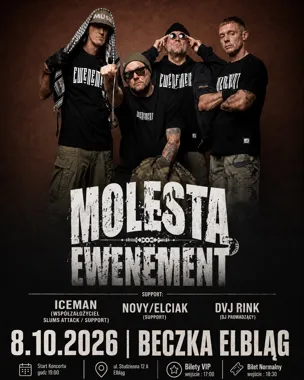MOLESTA EWENEMENT w Elblągu – koncert