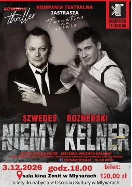 Grafika promocyjna wydarzenia Spektakl „Niemy kelner”