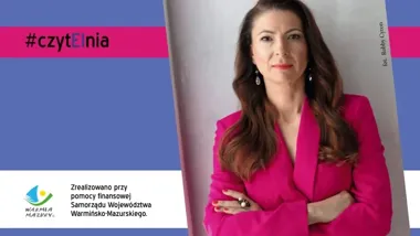 Ałbena Grabowska w Elblągu - od „Stulecia Winnych” po medyczny kryminał