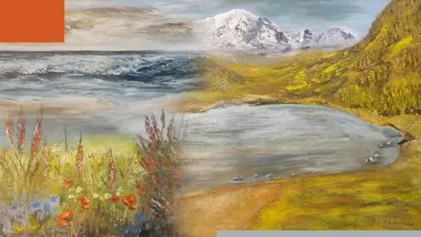 Letnie pejzaże na zimową melancholię - wystawa Kazimierza Brejnaka