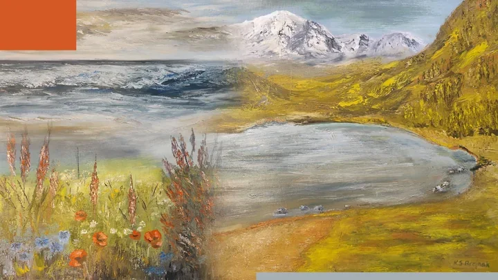 Letnie pejzaże na zimową melancholię - wystawa Kazimierza Brejnaka