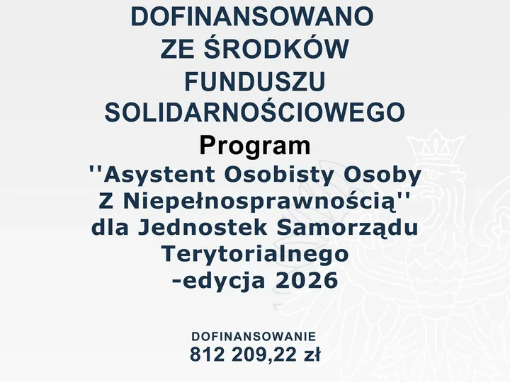 Program Asystent osobisty – wsparcie w codziennym życiu osób z niepełnosprawnością