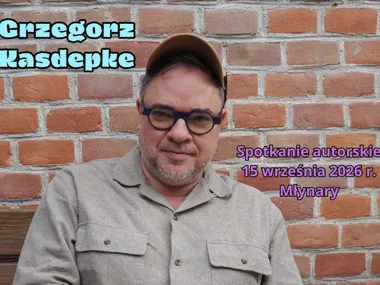 Grzegorz Kasdepke w Młynarach. Uczniowie pytali o książki i zdobyli autografy