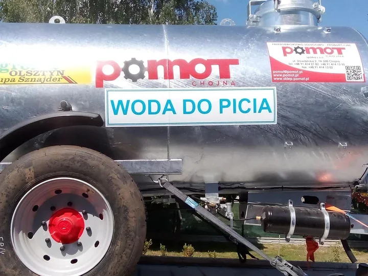 Nowa przyczepa dla Młynar. 5000 litrów wody na wypadek kryzysu