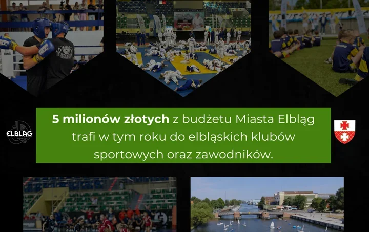 Rekordowe wsparcie dla elbląskiego sportu - kluby i zawodnicy z dodatkowym impulsem