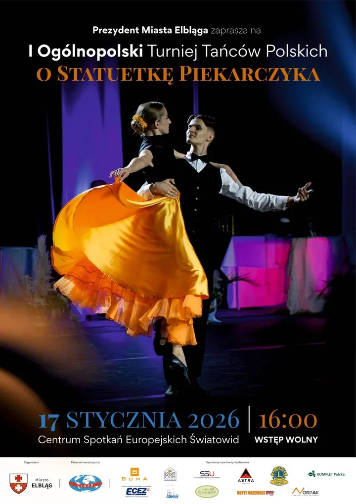 Turniej tańców polskich w Światowidzie - narodowe rytmy i Statuetka Piekarczyka