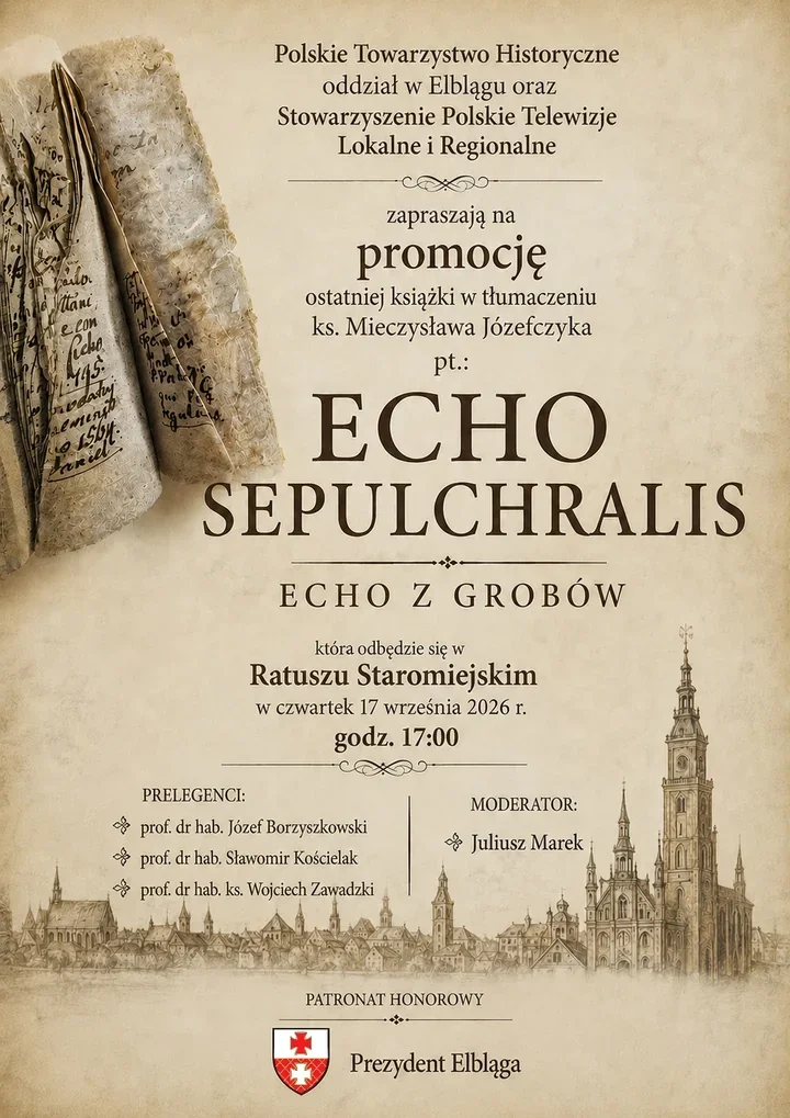 Ostatnia praca ks. Józefczyka w dwóch tomach. Promocja książki w Elblągu