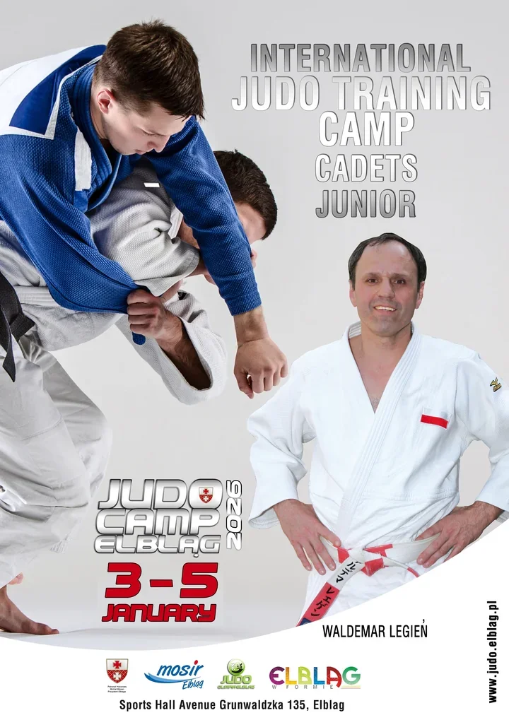 Setki judoków na początku stycznia - Judo Camp z Waldemarem Legieniem w Elblągu