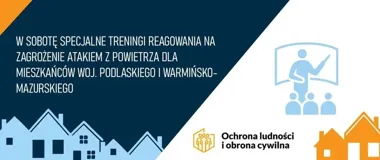 Alarmy i zagrożenie z powietrza. Dwa miejsca treningu w Elblągu