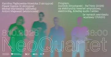 Muzyka człowieka czy algorytmu? NeoQuartet zagra w Galerii EL