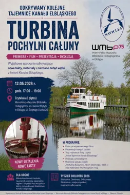 Kanał Elbląski znów odsłoni tajemnicę. W bibliotece padną nowe ustalenia