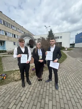 Dwa miejsca na podium i mocny sygnał z elbląskiego technikum