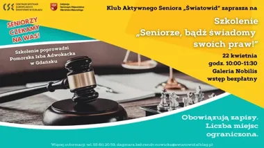W Światowidzie seniorzy usłyszą, jak bronić swoich praw w rodzinie