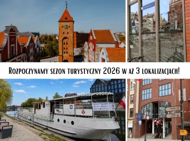 Sezon turystyczny w Elblągu rusza pełną parą. Trzy punkty mają ułatwić zwiedzanie