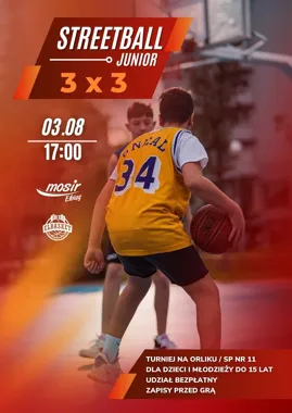 Tylko 20 drużyn zagra w streetballu. Wakacyjny turniej w Elblągu