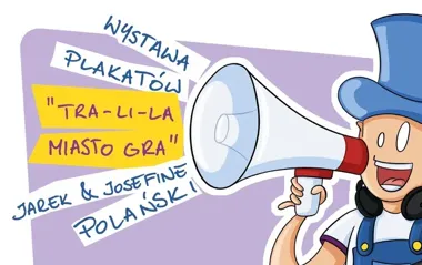 Elbląg w plakatach z humorem. Ojciec i córka pokażą własny rytm miasta