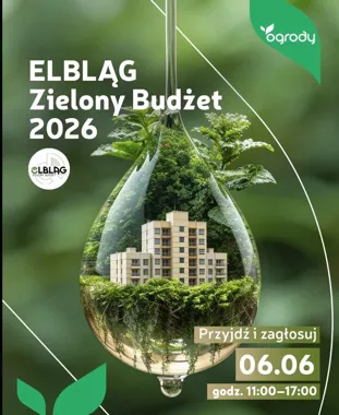 Zagłosuj na zieleń w Elblągu. Miasto zaprasza do CH Ogrody