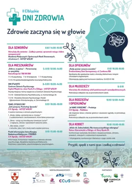 Sześć dni rozmów o zdrowiu psychicznym. Elbląg przygotował bogaty program