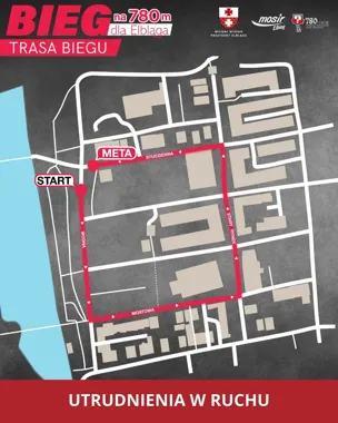 Bieg 780 dla Elbląga na kilka godzin przestawi centrum na tryb biegowy