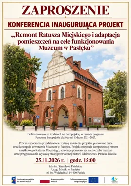 Pasłęcki ratusz czeka kompleksowy remont. Powstanie tu muzeum