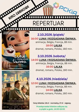 Dwa filmy i sześć seansów. Weekend z kinem w Pasłęku