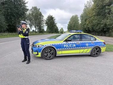 Ponad 86 wykroczeń w jeden dzień. Policjanci z Elbląga kontrolowali prędkość