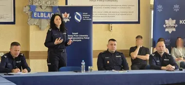 W Elblągu policjanci przeszli szkolenie o etyce, mobbingu i dyskryminacji