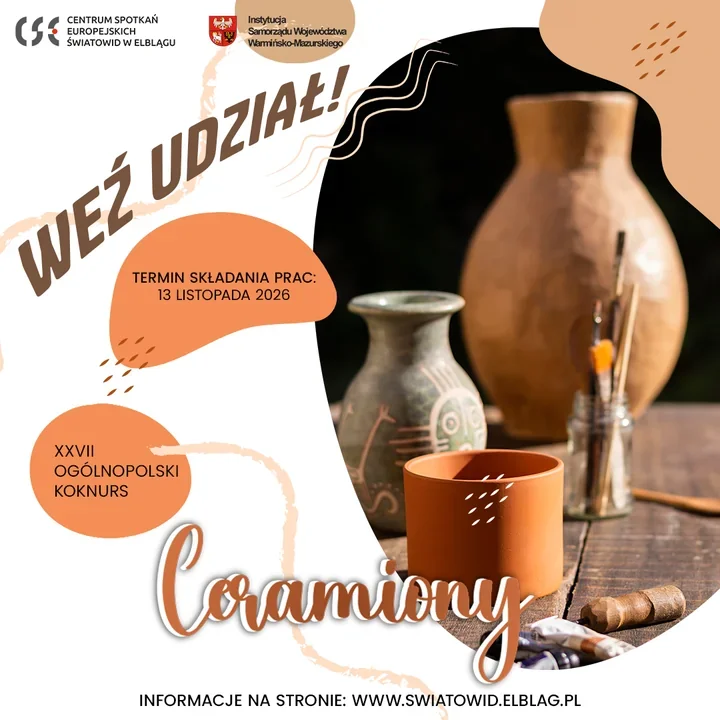 Ceramiony po raz 27. w Elblągu. Konkurs czeka na twórców