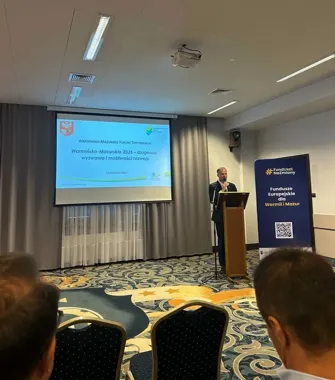 Uczeń z Pasłęka wziął udział w rozmowie o przyszłości regionu