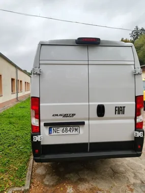Nowy Fiat Ducato dla zakładu w Kamionku Wielkim. Pomoże pralni