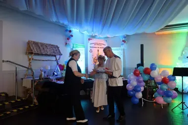 Śpiew, taniec i wspólny stół. Biesiada w Przezmarku łamała bariery