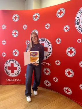 Elbląska uczennica wśród najlepszych w olimpiadzie zdrowia PCK