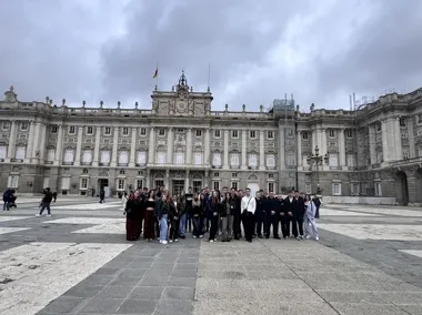 Uczniowie pasłęckiego ZSEiT odkrywali Madryt – tygodniowa lekcja historii, sztuki i futbolu