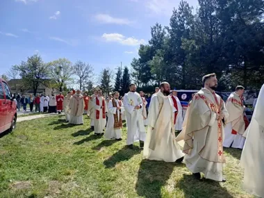 Święty Gaj znów przyciągnął pielgrzymów i przypomniał o św. Wojciechu