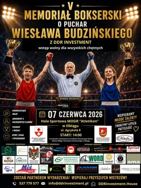 V Memoriał Budzińskiego. Elbląskie ringi znów zabrzmią od pięściarskich pojedynków