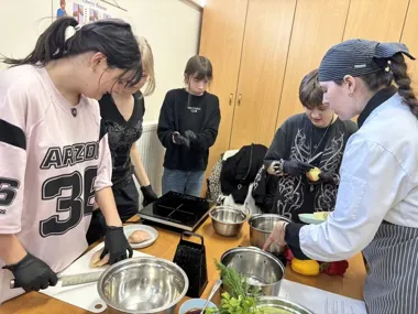 Burrito i deserki w Milejewie. ZSEiT z Pasłęka uczył przez działanie