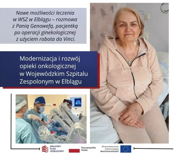 Robot da Vinci już zmienia leczenie onkologiczne kobiet w Elblągu