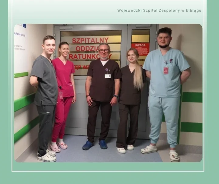 Na elbląskim SOR-ze studenci uczą się odróżniać pilny przypadek od pozostałych