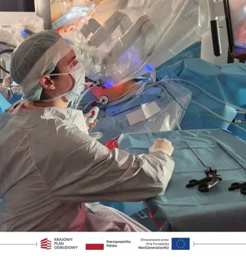 50. operacja robotyczna raka prostaty w Elblągu. Zespół mówi o ważnym kroku