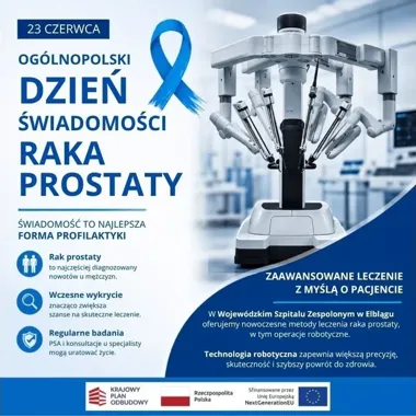 Rak prostaty długo milczy. W Elblągu lekarze stawiają na szybkie badania