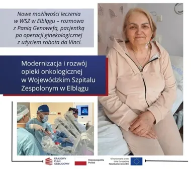 Robot da Vinci już zmienia leczenie onkologiczne kobiet w Elblągu