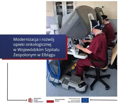Robotyczna operacja jelita grubego otworzyła nowy etap w onkologii Elbląga